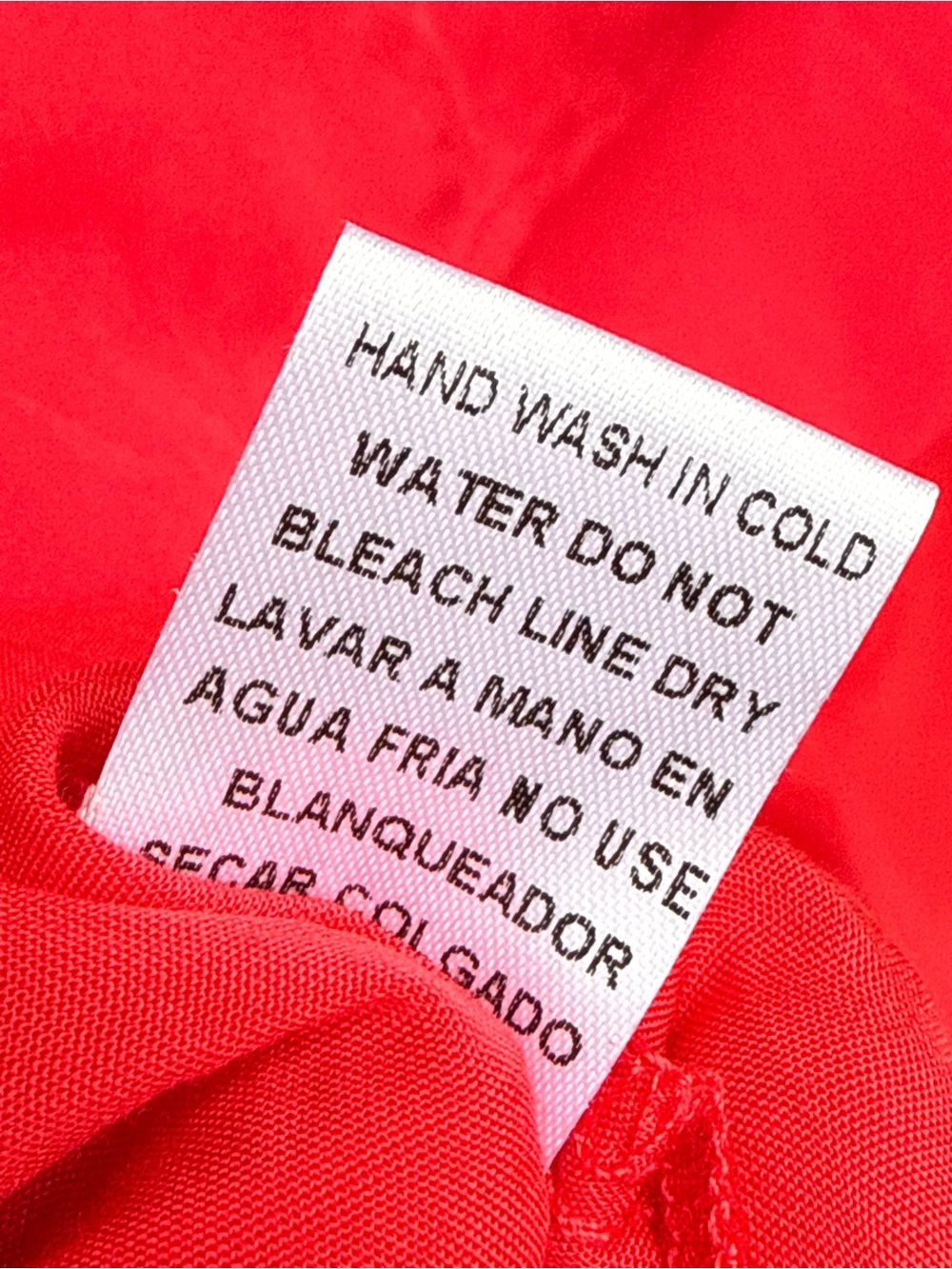 Entro Red Ruffle V-Neck Mini Dress Size M - Picture 10 of 11